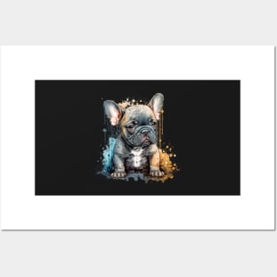 French Bulldog Puppy Frenchy doggy dog Posters and Art